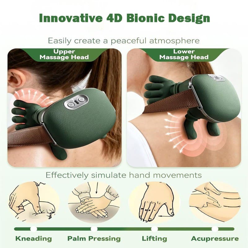 4D Deep Tissue Neck & Shoulder Massager